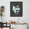 Stupell Industries Roll With It Black & Green Floating Frame, design by Lettered and Lined